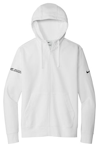 Nike Club Fleece Sleeve Swoosh Full-Zip Hoodie  image thumbnail