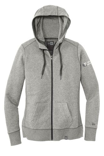 New Era Women's French Terry Full-Zip Hoodie image thumbnail