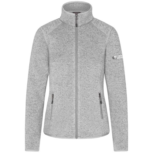 Ladies Ashton Sweater-Knit Fleece Jacket image thumbnail