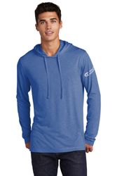 Image of Sport-Tek Tri-Blend Wicking Long Sleeve Hoodie