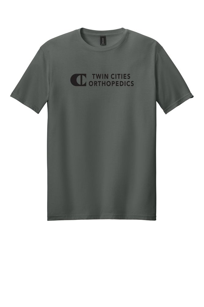 Unisex Gildan Charcoal Softstyle T-shirt   primary image