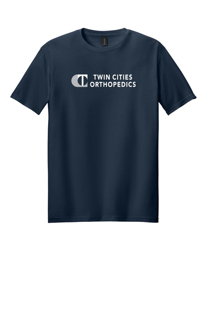 Unisex Gildan Navy Softstyle T-shirt  primary image