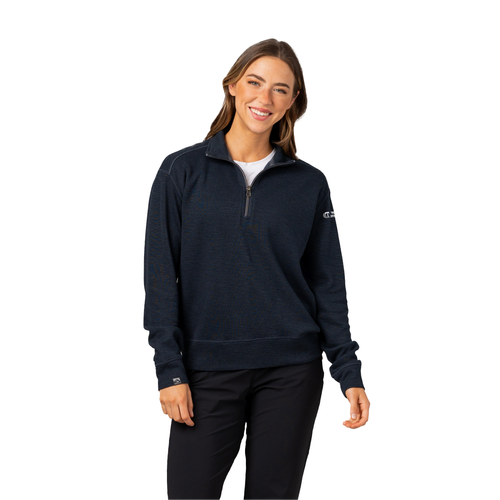 Women's Shoreliner Cotton/Bamboo Blend 1/4 Zip image thumbnail