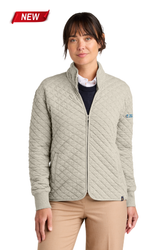 Image of Brooks Brothers Women’s Diamond Quilt Full-Zip