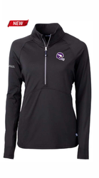 Image of Cutter & Buck Women's Adapt Soft Knit Stretch ¼ Zip