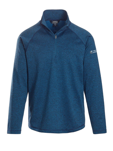 Alpha Heathered Quarter Zip image thumbnail