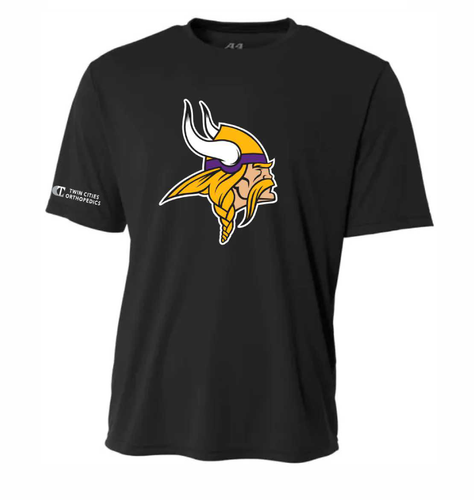 A4 Men's Cooling Performance Tee - Black image thumbnail