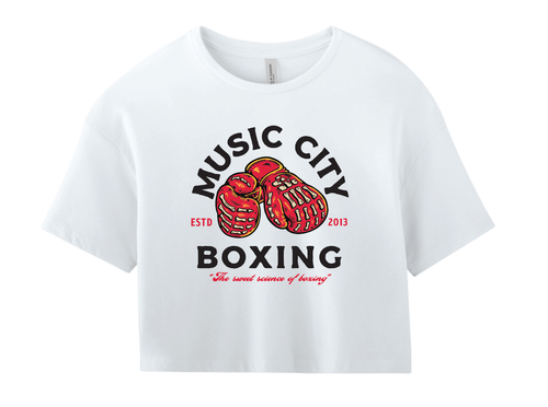 Bella+Canvas Women's Jersey Crop Tee image thumbnail