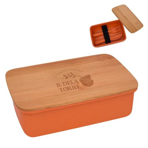 Lunch Set With Bamboo Lid image thumbnail