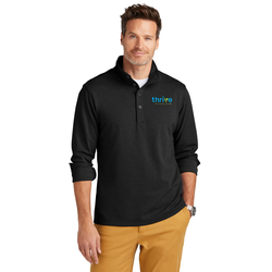 Image of Brooks Brothers Stretch 1/2-Button 