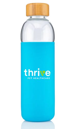 Glass Bottle with Sleeve  image thumbnail