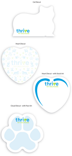 3M Shape Post-It Pads (Pack of 4) image thumbnail
