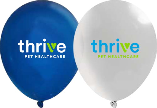 Balloons - White & Blue (Bag of 200)  image thumbnail
