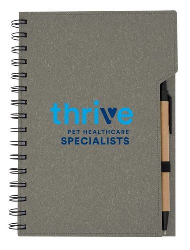 Spiral Notebook with Sticky Notes   image thumbnail