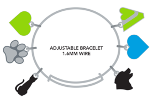 Bracelet with 2 Charms image thumbnail