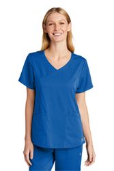 Image of WonderWink Women's Premiere Flex Mock Wrap Top
