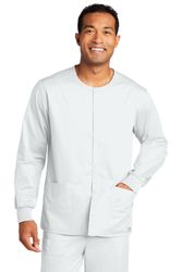 Image of WonderWink Unisex WorkFlex Snap-Front Scrub Jacket 