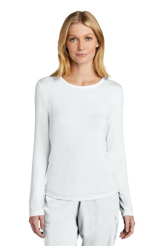 WonderWink Women's Long Sleeve Layer Tee  image thumbnail