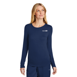 Image of WonderWink Women's Long Sleeve Layer Tee 
