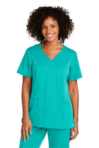 WonderWink Women's Premiere Flex V-Neck Top  image thumbnail