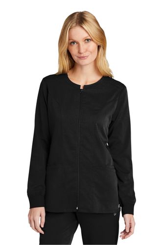 WonderWink Women's Premiere Flex Full-Zip Scrub Jacket  image thumbnail