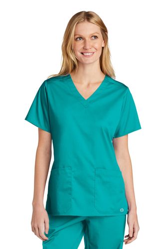 WonderWink Women's WorkFlex V-Neck Top image thumbnail
