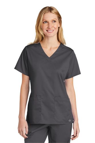 WonderWink Women's WorkFlex V-Neck Top image thumbnail