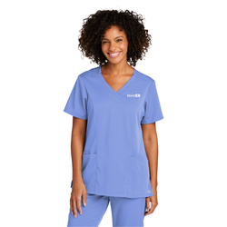 Image of WonderWink Women's Premiere Flex V-Neck Top 