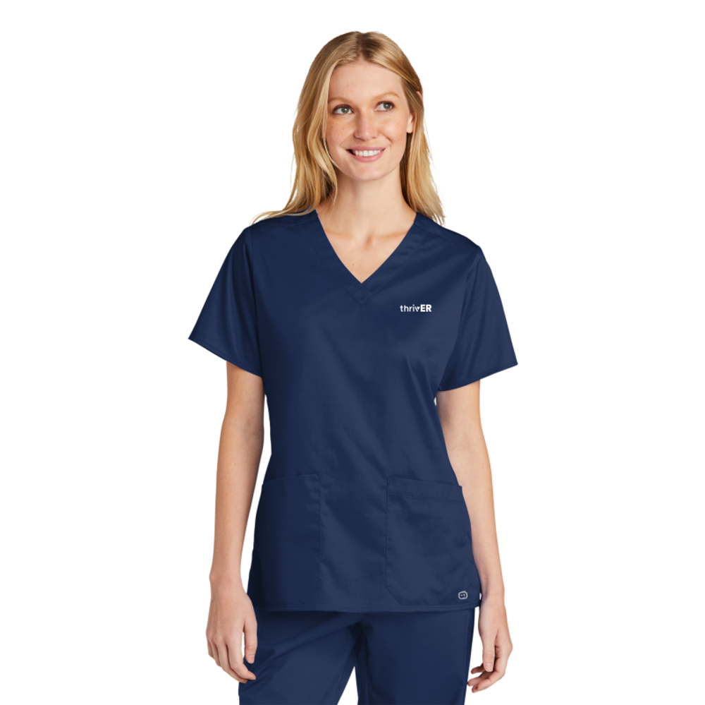 WonderWink Women's WorkFlex V-Neck Top primary image