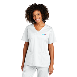 Image of WonderWink Women's WorkFlex Mock Wrap Top