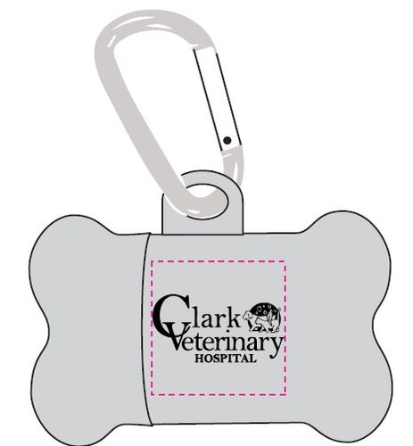 Poop Dog Bone Baggie Dispenser image thumbnail
