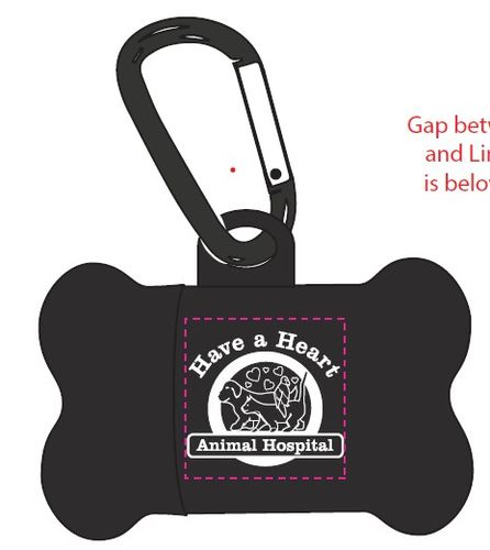 Poop Dog Bone Baggie Dispenser image thumbnail