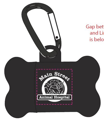 Poop Dog Bone Baggie Dispenser image thumbnail