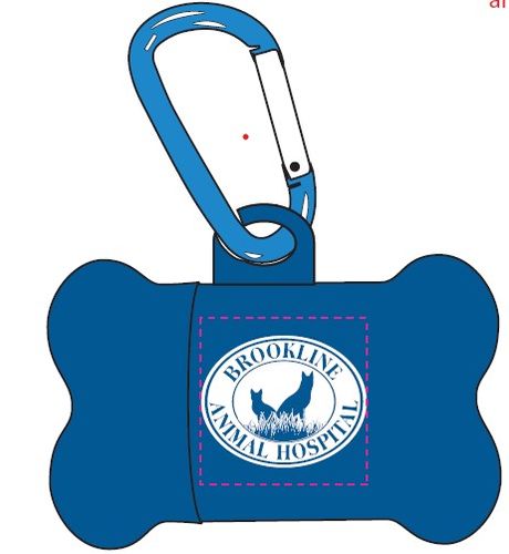 Poop Dog Bone Baggie Dispenser image thumbnail