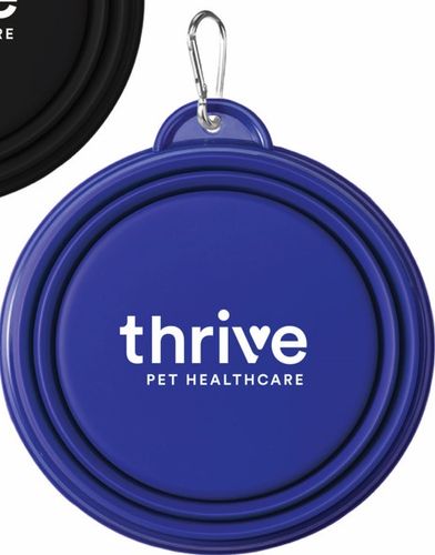 Collapsible Pet Bowl (1 Color Logo) image thumbnail