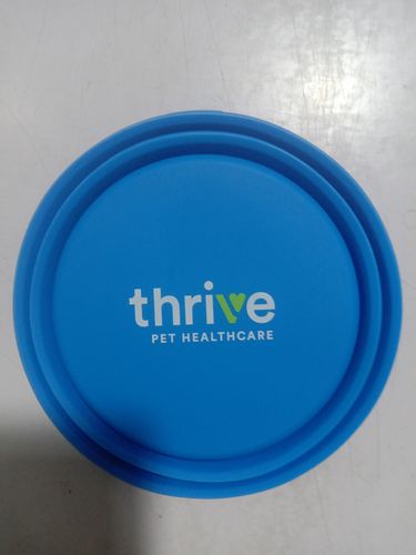 Collapsible Pet Bowl (2 Color Logo) image thumbnail