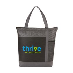 Image of Non-Woven Zipper Tote Bag