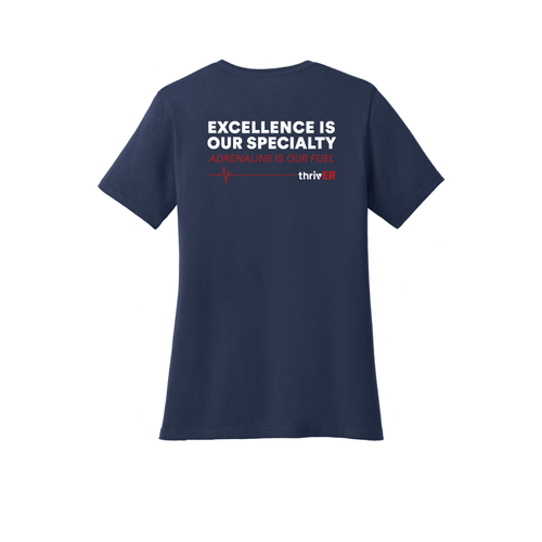 thrivER Navy T-Shirt  image thumbnail