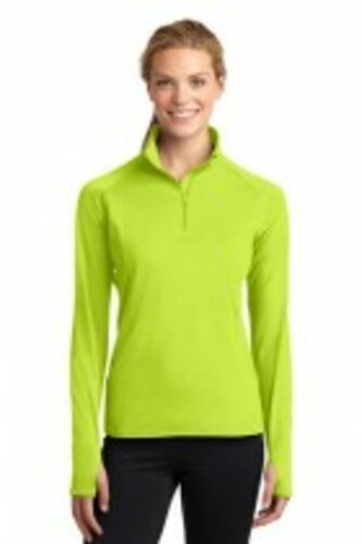 Ladies Stretch 1/2-Zip Pullover image thumbnail