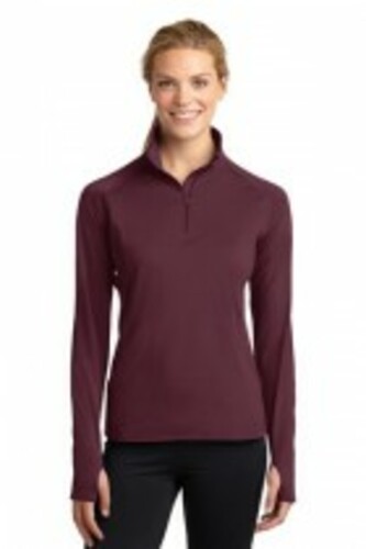 Ladies Stretch 1/2-Zip Pullover image thumbnail