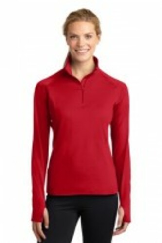 Ladies Stretch 1/2-Zip Pullover image thumbnail
