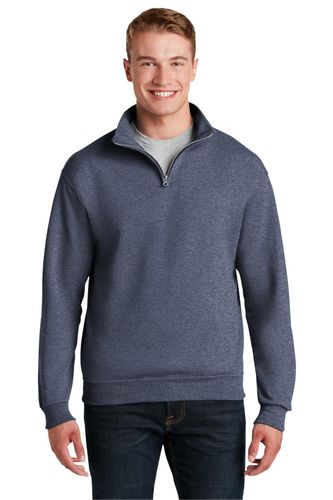 Quarter Zip Cadet Collar Sweatshirt image thumbnail