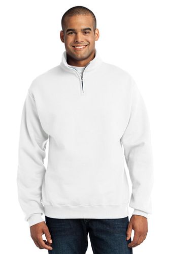 Quarter Zip Cadet Collar Sweatshirt image thumbnail