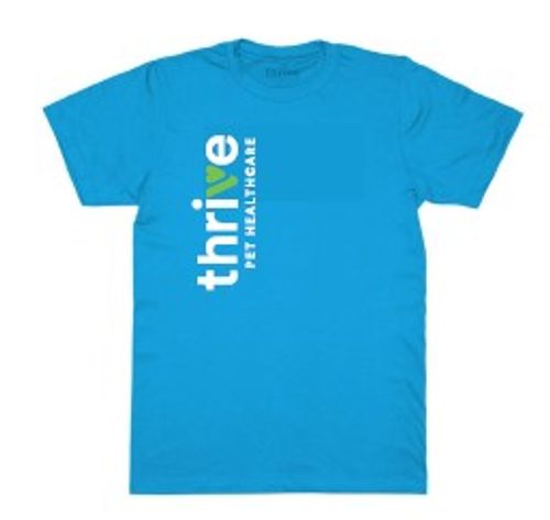 Thrive Side Blue T-Shirt  image thumbnail