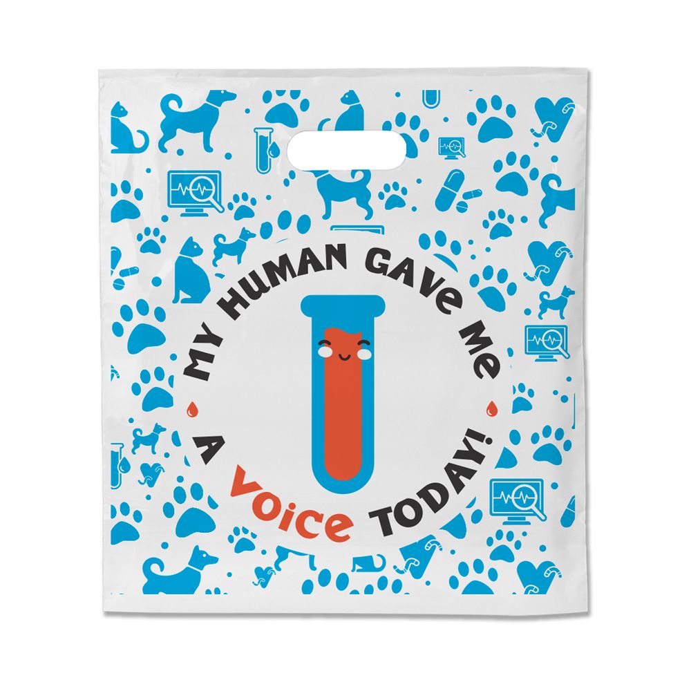 Die Cut Full Color Bag  primary image