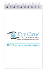 Image of Eye Care For Animals 3"X5" Flip Notepad 