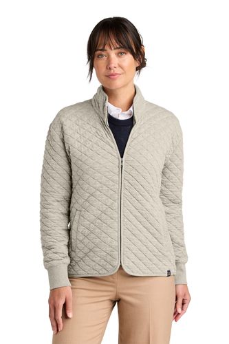 Brooks Brothers Women's Diamond Quilt Full-Zip image thumbnail