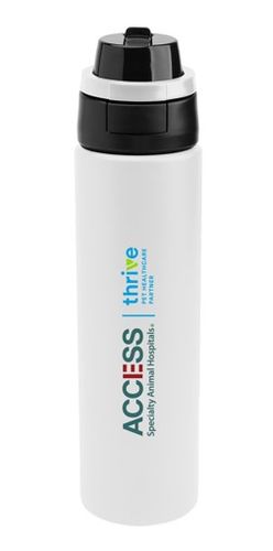 32 Oz. Pop Sip & Chug Stainless Steel Bottle image thumbnail