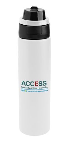 32 Oz. Pop Sip & Chug Stainless Steel Bottle image thumbnail