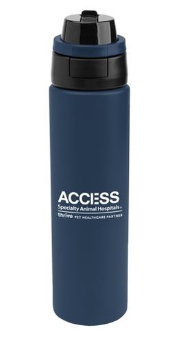 32 Oz. Pop Sip & Chug Stainless Steel Bottle image thumbnail